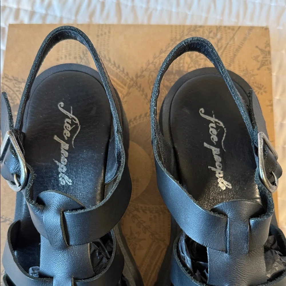 Free People Delaney Fisherman Platform Sandal - Picture 4 of 9